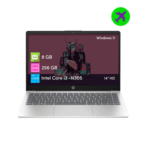 Notebook HP i3 8GB 256GB SSD 14" HD Win11