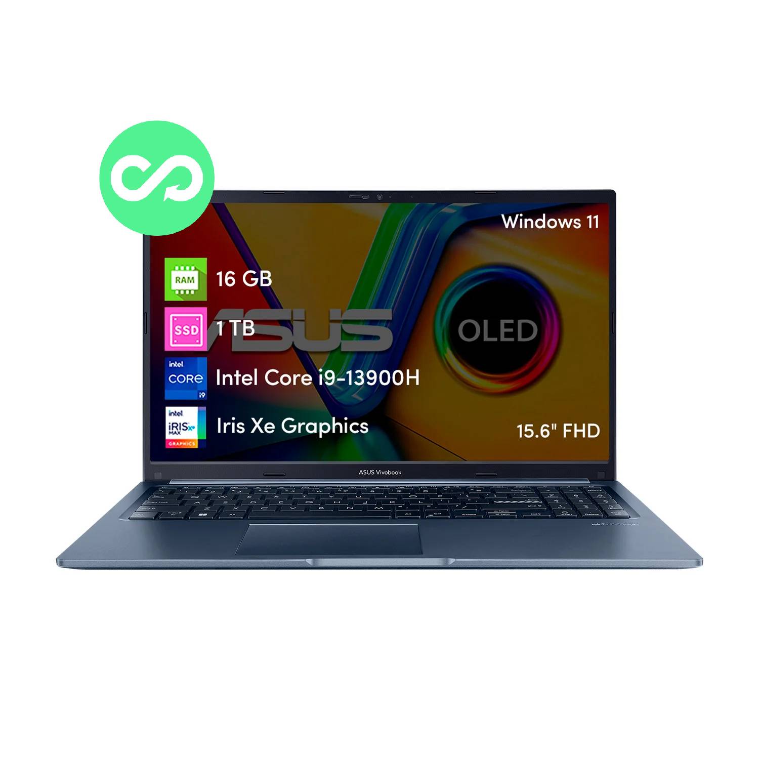 【core i9】ASUS VivoBook 15.6インチ ブラック Notebook Asus Vivobook Core i9 13va 16GB 1TB SSD 15.6 FHD W11– Mr