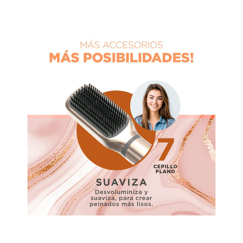 Cepillo Secador Gama Multistyler UniQ Radiant 9 en 1