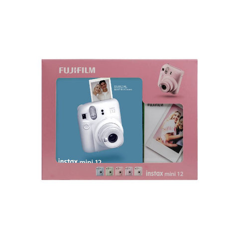 Kit Cámara Instantánea Instax Mini 12 White + Film 10