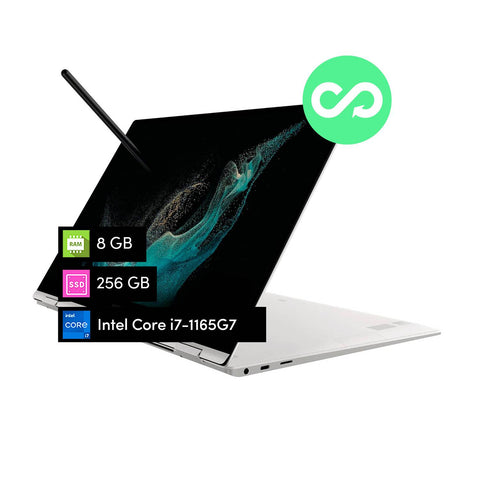 Notebook Samsung Galaxy Book Pro 2 en 1 Intel i7 8GB 256GB SSD 13'