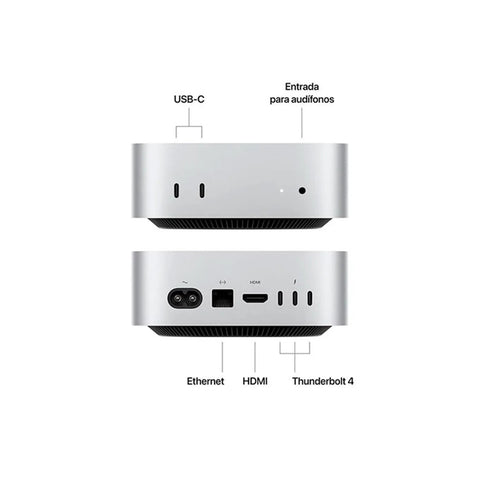 Apple Mac Mini M4 16GB 512GB SSD Gris