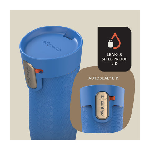 Botella Termica Contigo West Loop 473ml Antiderrame Frio y Calor