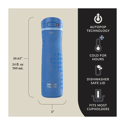Botella Termica Contigo Autopop Jackson 710ml Antiderrame