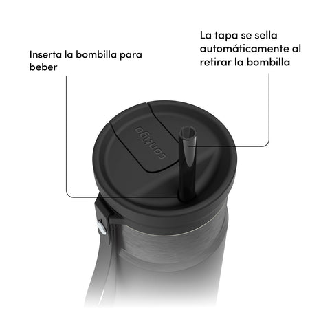 Vaso Mug Termico Contigo Agua Café Snapseal 710ml