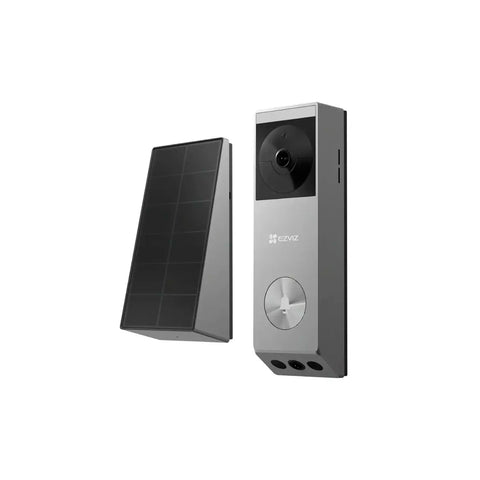 Timbre con Camara Ezviz EP3x Pro Video Dual 2K+ 1080p Panel Solar 32GB