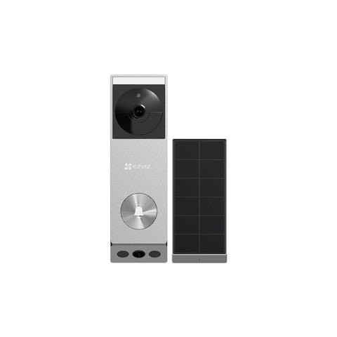 Timbre con Camara Ezviz EP3x Pro Video Dual 2K+ 1080p Panel Solar 32GB