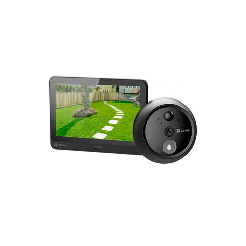 Timbre Mirilla Inteligente Ezviz HP4 Mirilla Digital WiFi 2MP 1080p Pantalla