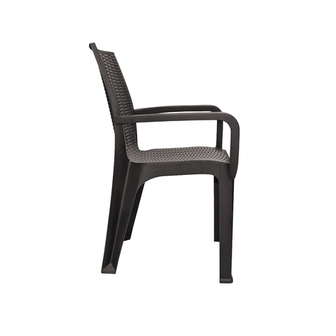 Silla Terraza Ratan Corsa Con Brazos