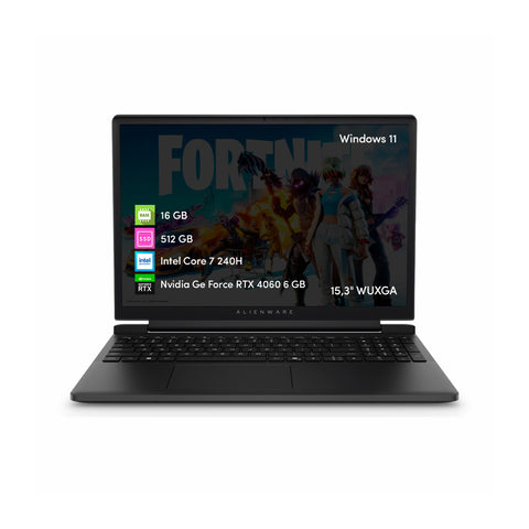 Notebook Gamer Dell Alienware 15 Core 7 16GB 512GB SSD RTX4050 15.6' 165hz Win11