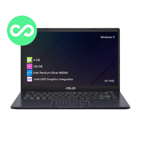 Notebook Asus L410 Pentium N6000 4GB 128GB 14 FHD Win11