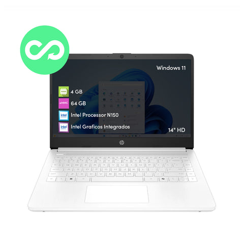 Notebook HP Intel N150 4GB 64GB 14' HD Win11