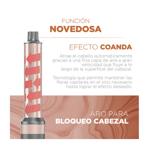 Cepillo Secador Gama Multistyler UniQ Styler Flow 4 acc