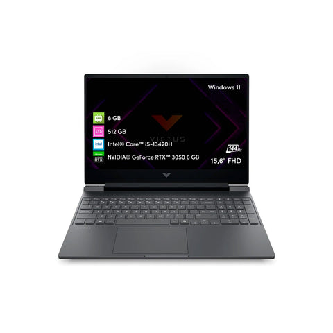 Notebook Gamer HP Victus Intel Core i5 8GB 512GB SSD RTX 3050 15.6' FHD W11