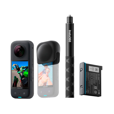 Cámara de Acción Insta360 X3 Starter Bundle