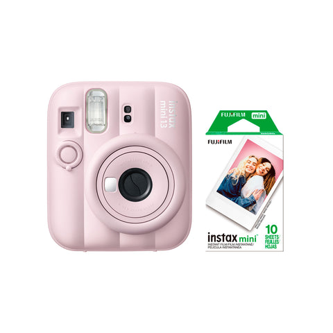 Kit Camara Instantanea Instax Mini 13 Rosa + Film 10