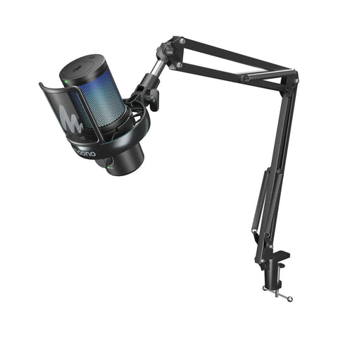 Micrófono Inalámbrico Condensador Maono DM40 Pro S Con Brazo Articulado USB C