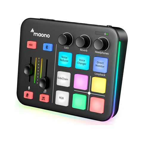 Interfaz de Audio Mixer Maono G1 Neo
