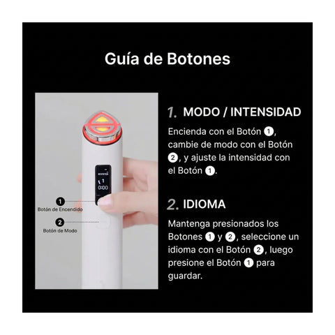 Dispositivo Facial Medicube Booster Pro X2 7 en 1 Blanco 2026