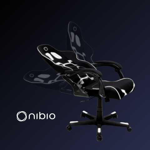 Silla Gamer Nibio Savage Reclinable 160° Blanca