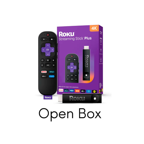 Dispositivo de Streaming Roku Stick Plus 4K 2025 Open Box