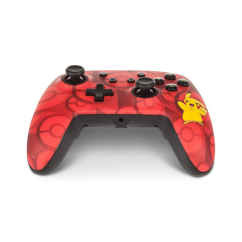 Control Joystick Power A Pikachu Nintendo Switch Rojo USB