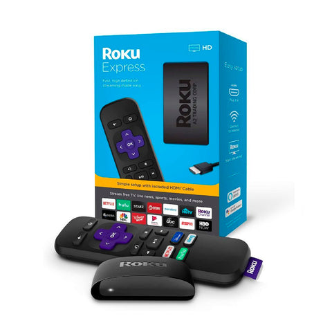 Dispositivo de Streaming Roku Express 3930R HD Streaming Player (OPEN BOX)