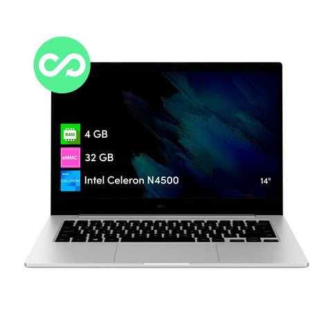 Notebook Chromebook Samsung Celeron 4GB 32GB Chrome OS 14"