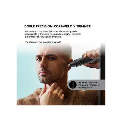 Cortapelo Trimmer Siegen Duo Style SG-8410C01 Recargable