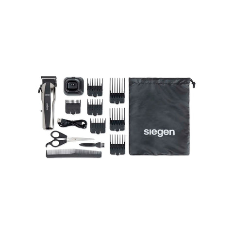 Cortapelos Clipper Siegen SG-8620 Carga Rapida USB + 8 peines