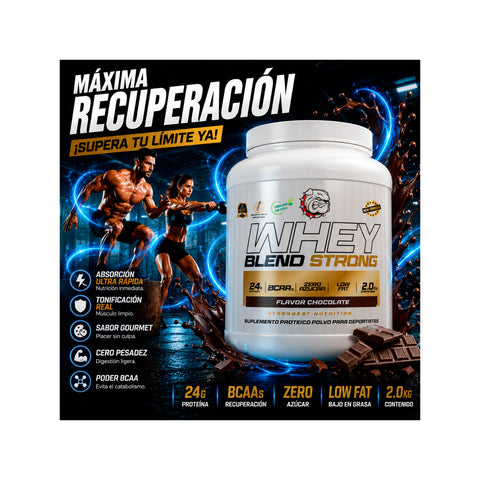 Proteina Whey Blend Strongest 2kg