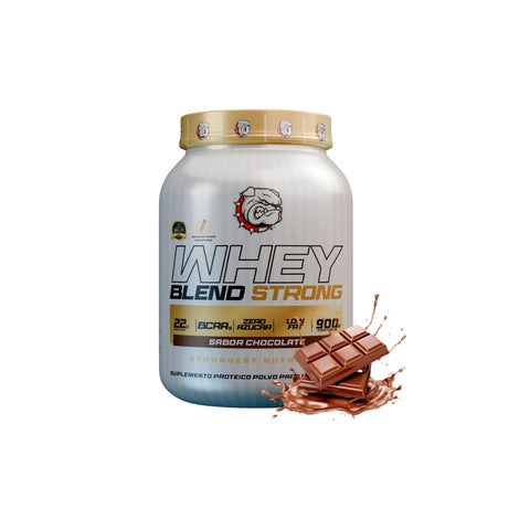 Proteina Whey Blend Strongest 900g Chocolate