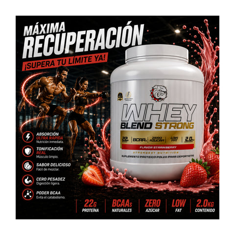 Proteina Whey Blend Strongest 2kg