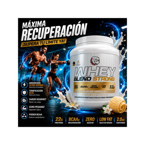 Proteina Whey Blend Strongest 2kg