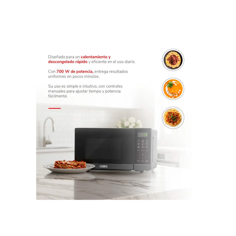 Microondas Thomas TH-MW20DN HeatTouch 20 L 700W 10 Niv