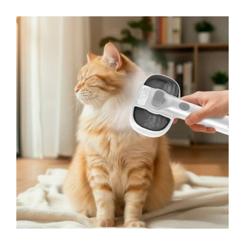Cepillo Vaporizador Mascotas Thorben USB Pet Steam Brush