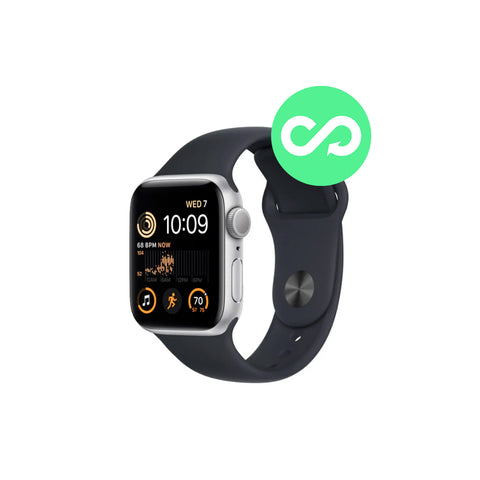 Apple Watch SE GPS (2da Gen) 40mm Caja Aluminio Correa Negra
