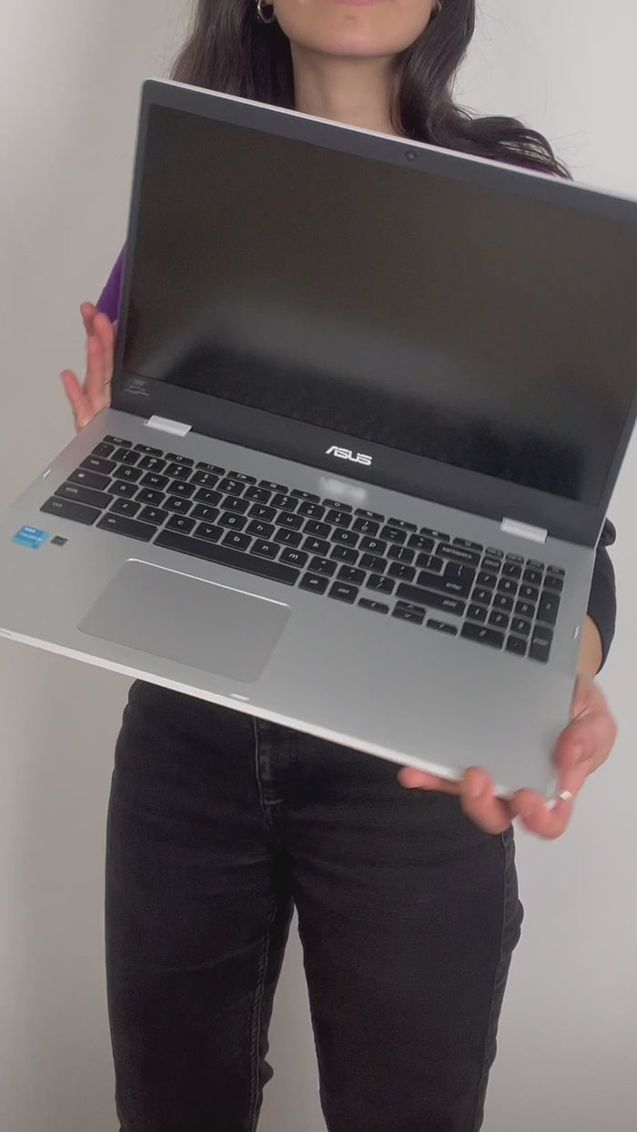 Notebook Chromebook Asus Celeron 8GB 128GB SSD 15.6' FHD– Mr Click