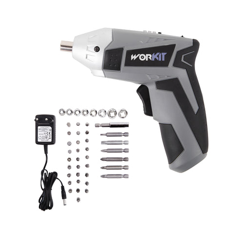 Destornillador Inalambrico Workit T10 + 43 Accesorios