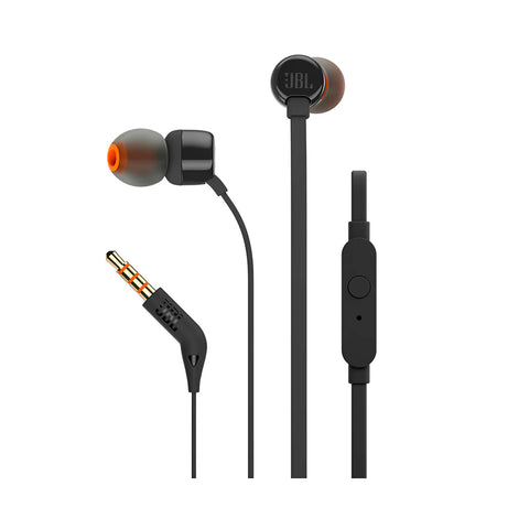 Audífonos Alámbricos In-Ear JBL Tune 110 Negro
