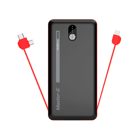 Batería Externa PowerBank Master-G UCP10MPC 10.000 mAh 2,1A
