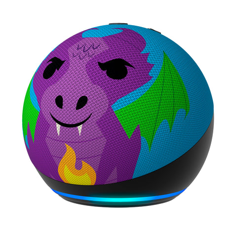 Parlante Inteligente Amazon Echo Dot Kids 5 Dragón 2022