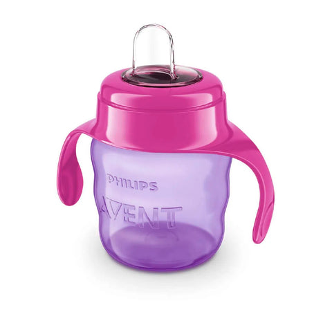 Vaso Con Boquilla Avent 6m+ niña 200ml Libre BPA