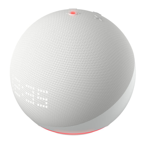 Asistente de Voz Amazon Echo Dot 5 con Reloj 5th Gen Blanco