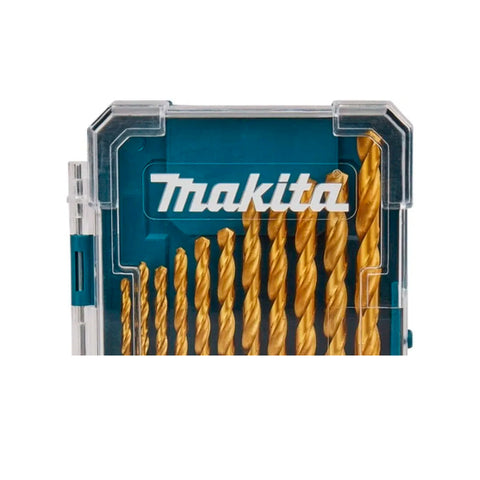 Set de Brocas Makita D-72855 Metal Acero Titanio 13 Piezas