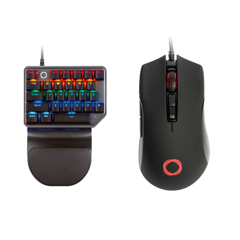 Kit Gamer Teclado MK250 RGB + Mouse Nibio Trigger