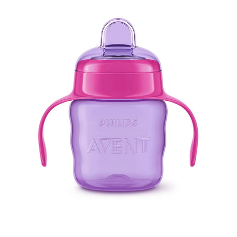 Vaso Con Boquilla Avent 6m+ niña 200ml Libre BPA