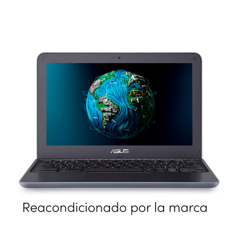 Notebook Asus C203 Celeron N3350 4GB 64SSD 14" HD Chrome Os