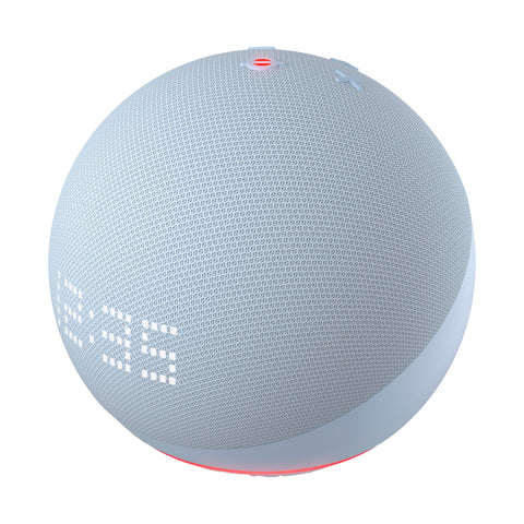 Asistente de Voz Amazon Echo Dot 5 con Reloj 5th Gen Azul