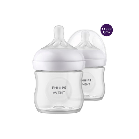 Set Mamadera Natural Response 0m+ 125ml Libre BPA 2UN